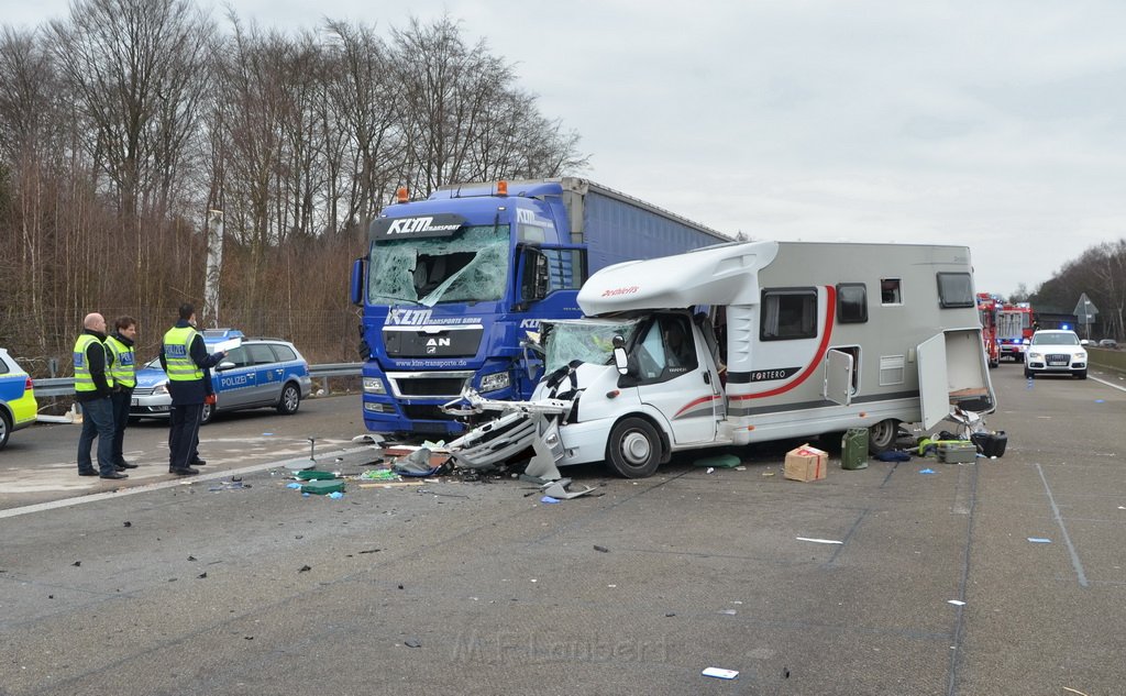 Schwerer VU A 1 Rich Saarbruecken kurz vor AK Leverkusen P014.JPG - Miklos Laubert